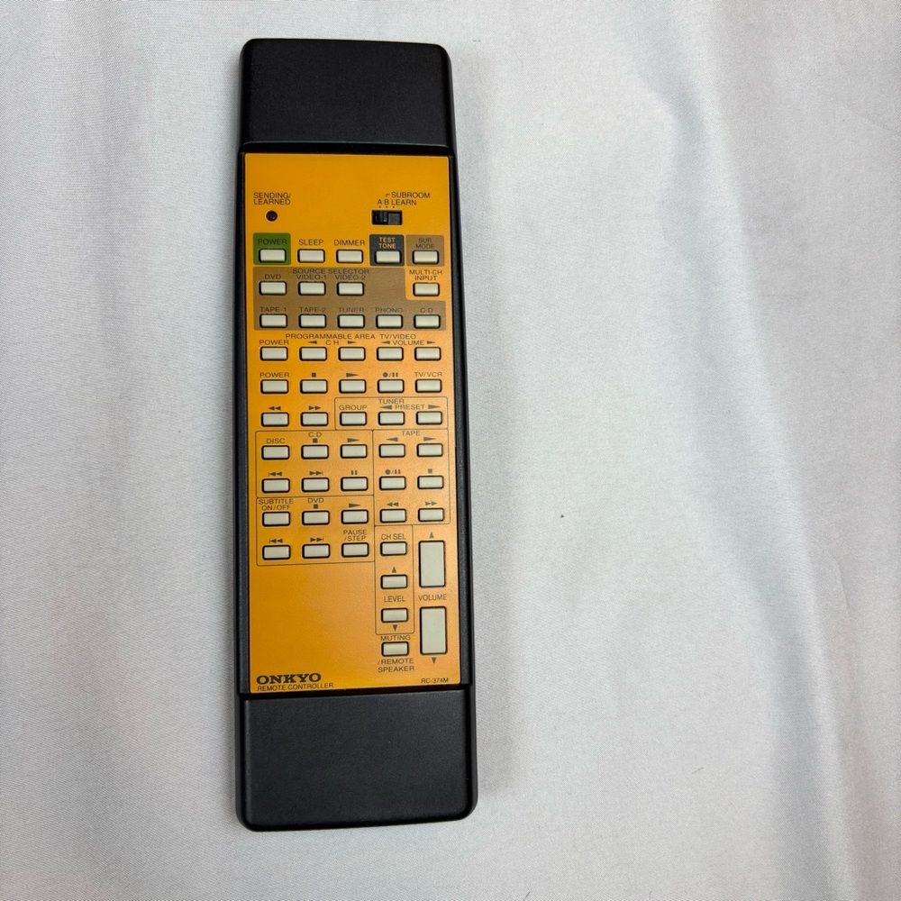 Onkyo RC-374M Remote Control OEM Genuine For TDXS555 , TSDS555 , & More